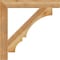 Ekena Millwork Balboa Block Rough Sawn Bracket, Western Red Cedar, 4"W x 32"D x 32"H BKT04X32X32BOA05RWR - alternate 4